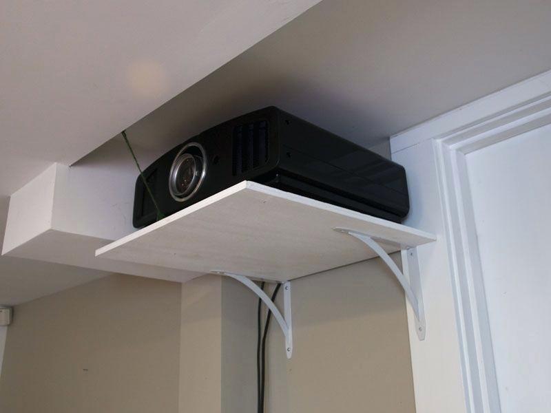 drop ceiling projector mounting